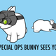 Illustration for article titled Special Ops Bunnies Are Watching You